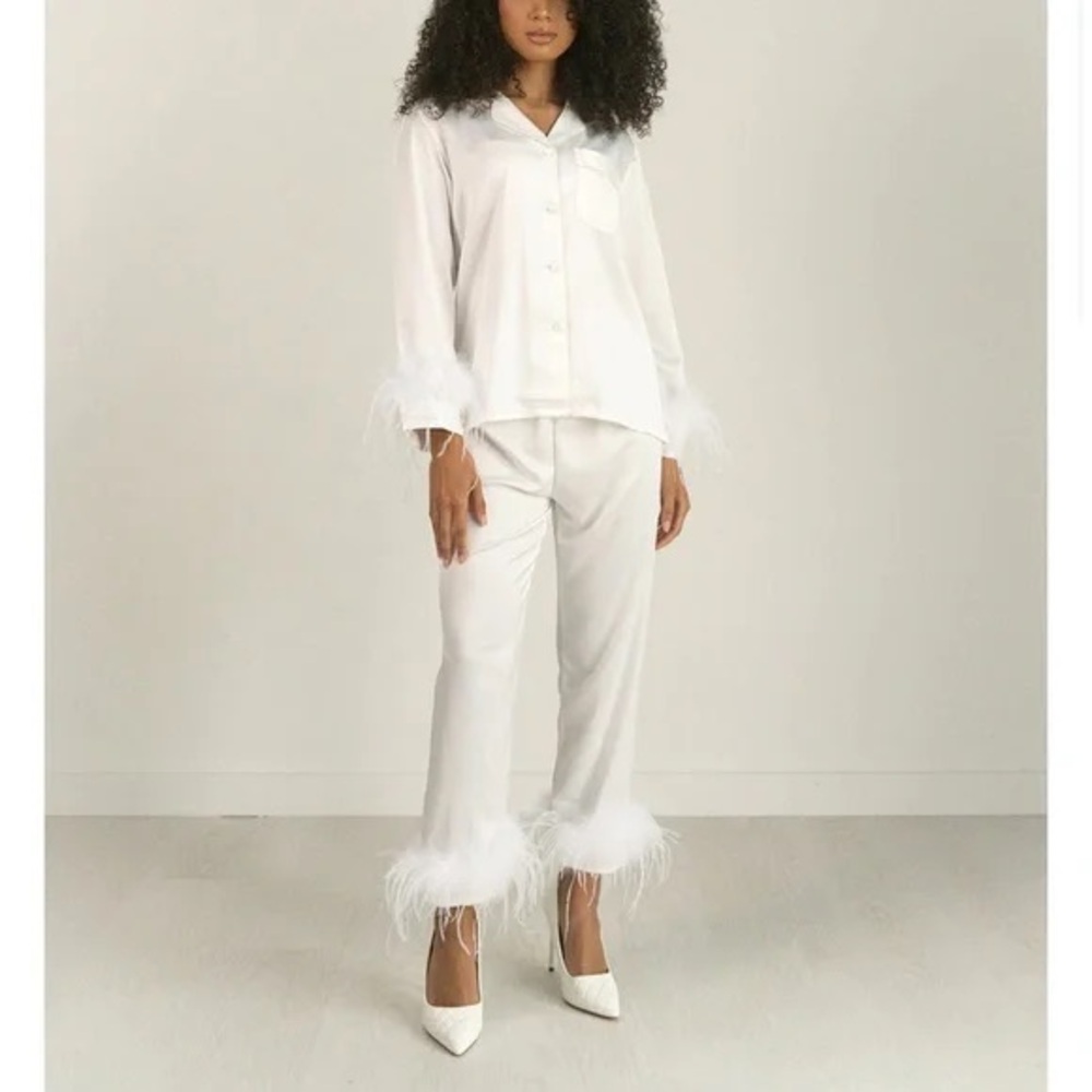 Bon Viviann white pajama set - size XS!